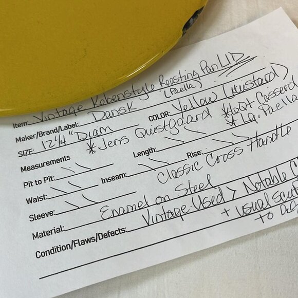 Vintage Dansk IHG Kobenstyle Lg Paella Stock Pot LID***LID ONLY/READ*** - Picture 2 of 6